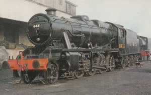 LMS 8431 Class 8F Train Driving Wheels Postcard