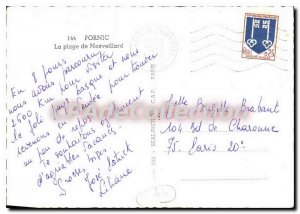 Modern Postcard Pornic Beach Noeveillard