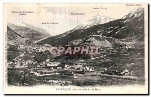 Briancon - taken from the station - Old Postcard