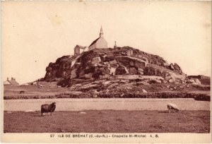 CPA ILE-de-BREHAT Chapelle Saint-Michel (1296078)