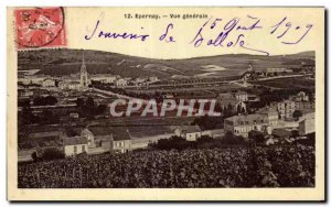 Old Postcard Epernay general view