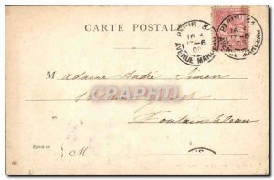 Old Postcard Paris Jardin Des Plantes