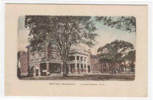 Hotel Rogers Lebanon New Hampshire hand colored Albertype postcard