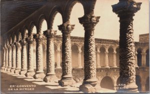 Mexico Ex Convento De La Merced Mexico City Vintage RPPC C204