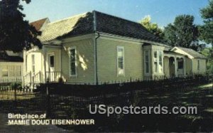 Birthplace of Mamie Doud Eisenhower - Boone, Iowa IA