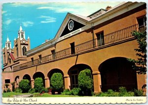 Postcard - San Felipe De Neri Church - Albuquerque, New Mexico