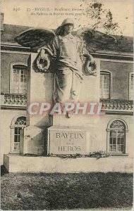 Postcard Old Bayeux high Monument