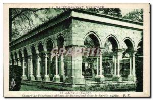 Old Postcard Cloitre Saint Gaudens s & # 39ancienne Abbey Bonnefond in the pu...