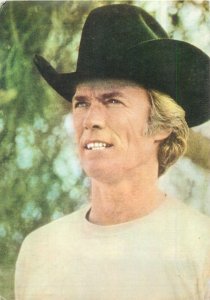 Actor clint eastwood black hat Postcard