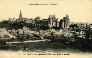 CPA Vitre Vue Generale de la Ville et du Chateau FRANCE (1015914)