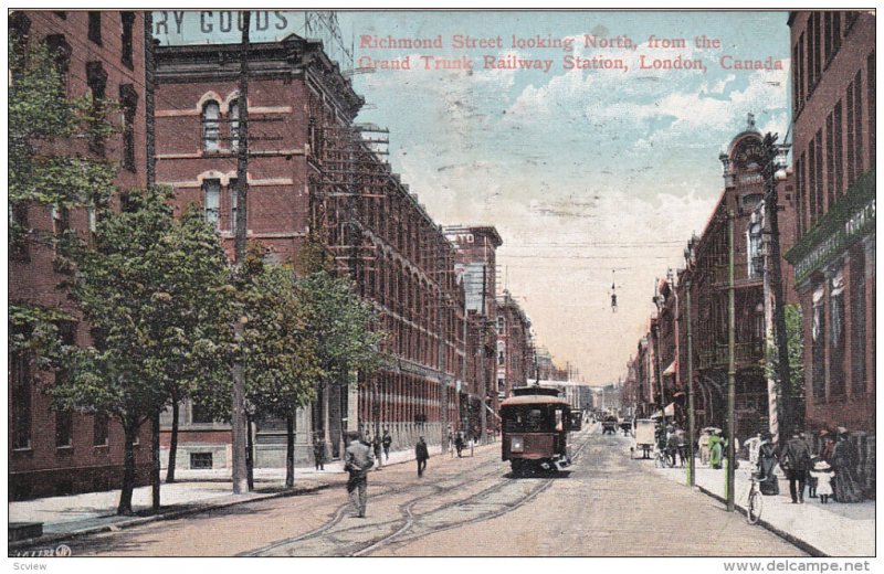 Richmond Street , LONDON , Ontario , Canada , PU-1907