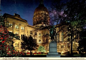 Georguia Atlanta State Capitol Building & Confederate General John L Gordon S...