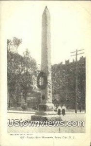 Paulus Hook Monument in Jersey City, New Jersey