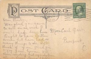 MARION, OH Ohio      HIGH SCHOOL     Marion County      1910 Postcard