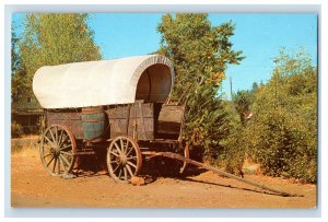 Vintage The Covored Wagon Columbia California Postcard P145E