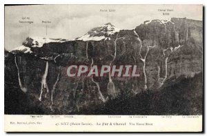 Postcard Old High Sixt Savoire Le Fer a Cheval