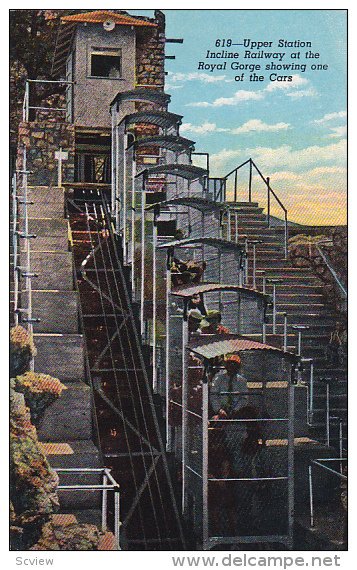 Rail Cars, Upper Station Incline Railway, Royal Gorge, Colorado, 00-10's