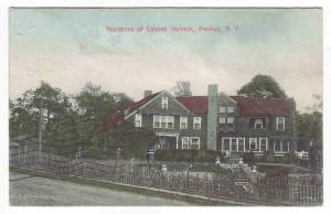 Colonel Verbeck Residence Manilus New York 1910 postcard