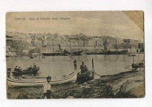 3034193 MALTA VALLETTA view from SENGLEA Vintage PC