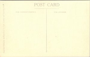 Postcard England Kenilworth Castle from Rustic Bridge