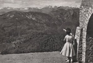 Segglovia Del Monte Lema Italian Tourists Real Photo Postcard