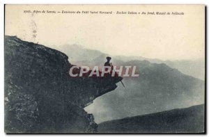 Old Postcard Savoy Alps Surroundings Petit Saint Bernard Rock Debon Basically...