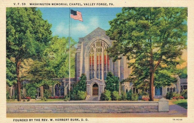 USA Pennsylvania Valley Forge Washington Memorial Chapel 04.23