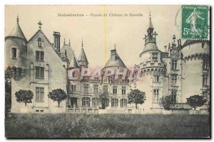 Old Postcard Malesherbes Facade du Chateau de Rouville