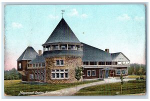 c1910 Maplewood Casino Building Road Bethlehem New Hampshire NH Antique Postcard