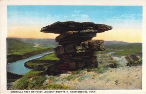 c.'15,  Civil War, Umbrella Rock, on Point Lookout, ChattanoogaTn, Old Postcard