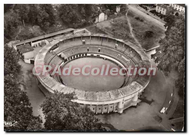 Modern Postcard Mont de Marsan Landes Aerial view Les Arenes