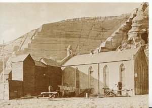 Sussex Postcard - Hastings Fishing Industry In The Last Days of Sail Ref TZ2586