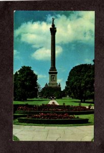 ON General Brock's Monument Queenston Heights Park Ontario Carte Postale