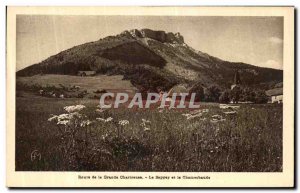 Old Postcard Route Grande Chartreuse Le Sappey and Chamechaude