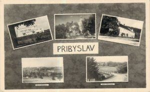 Czech Republic Přibyslav Vintage RPPC 07.51