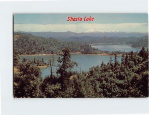 Postcard Shasta Lake, California