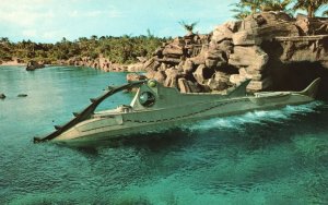 Vintage Postcard 20,000 Leagues Under Sea Mysterious Sunken Deep Sea Creature