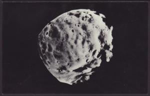 Martian Moon Phobos Postcard