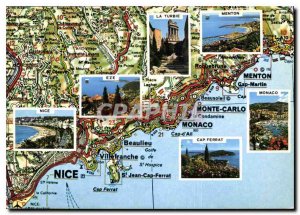 Postcard Modern French Riviera French Riviera Alpes Maritimes