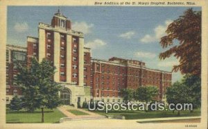 New Addition, St Marhy's Hospital in Rochester, Minnesota