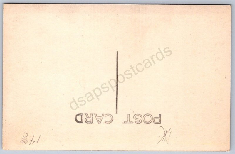 K16/ Providence Rhode Island RPPC Postcard c1940s 4View Ship Buildings 100