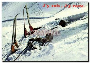 Modern Postcard J & J # 39Y am & # 39Y remains Ski