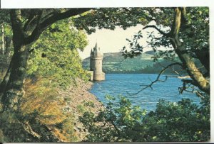 Wales Postcard - Lake Vyrnwy - Montgomeryshire - Ref 11815A