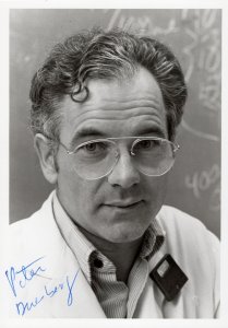 Peter Duesberg German Cancer Aids HIV Scientist Hand Signed photo