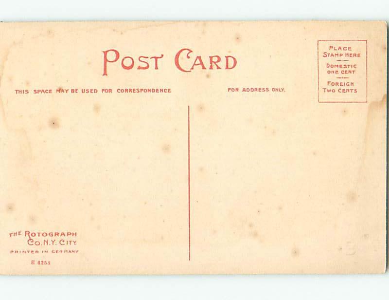 Damaged Divided-Back POSTCARD FROM Watertown New York NY HM7871