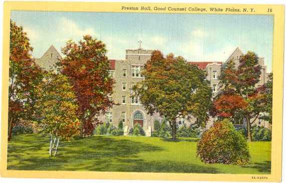 Preston Hall, Good Counsel College, white Plains, NY, New York, Linen