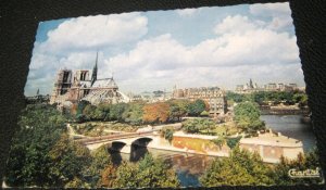 France Paris Notre Dame et les Jardins de l'Archeveche 607 Chantal - unused