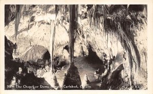 Chapel or Dome Room real photo - Carlsbad Caverns, New Mexico NM