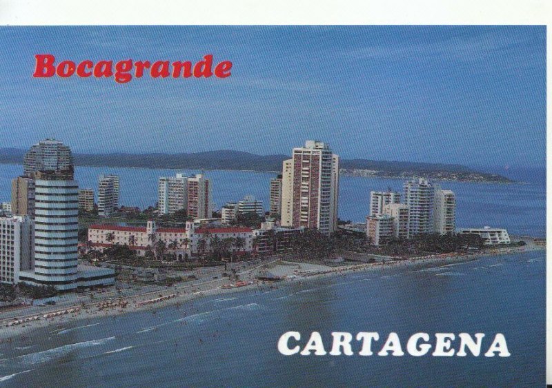 South America Postcard - Cartagena - Colombia - Panorama De Bocagrande - TZ10812