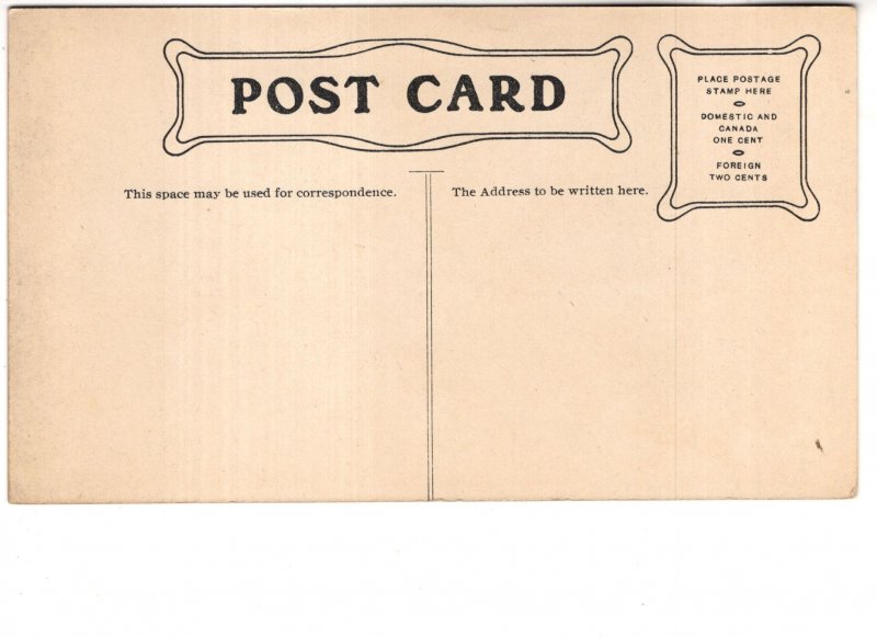 The Colonial Flag, Colonial Life Insurance Company, Jersey City Postcard